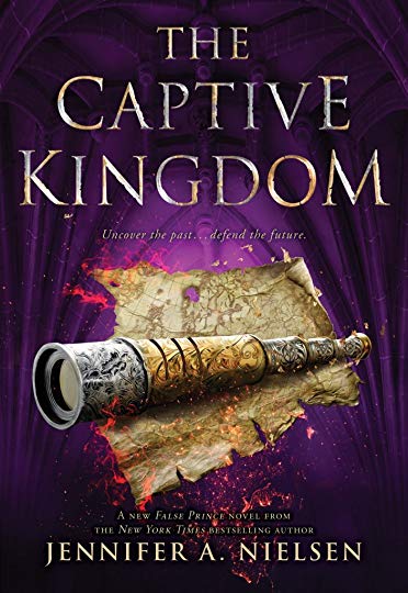 The Captive Kingdom by Jennifer Nielsen book cover image
